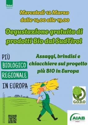 Degustazione prodotti BIO di Bioland